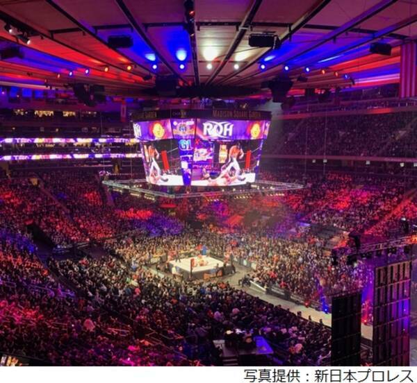 新日本プロレス 初の Nyの聖地 大会が大盛況 19年4月8日 エキサイトニュース