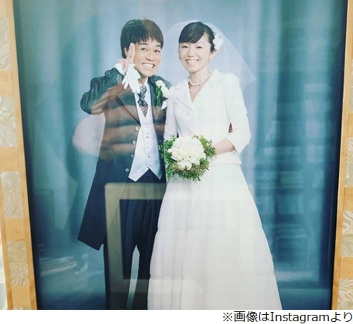 名倉潤 渡辺満里奈が 結婚写真 披露 19年5月6日 エキサイトニュース