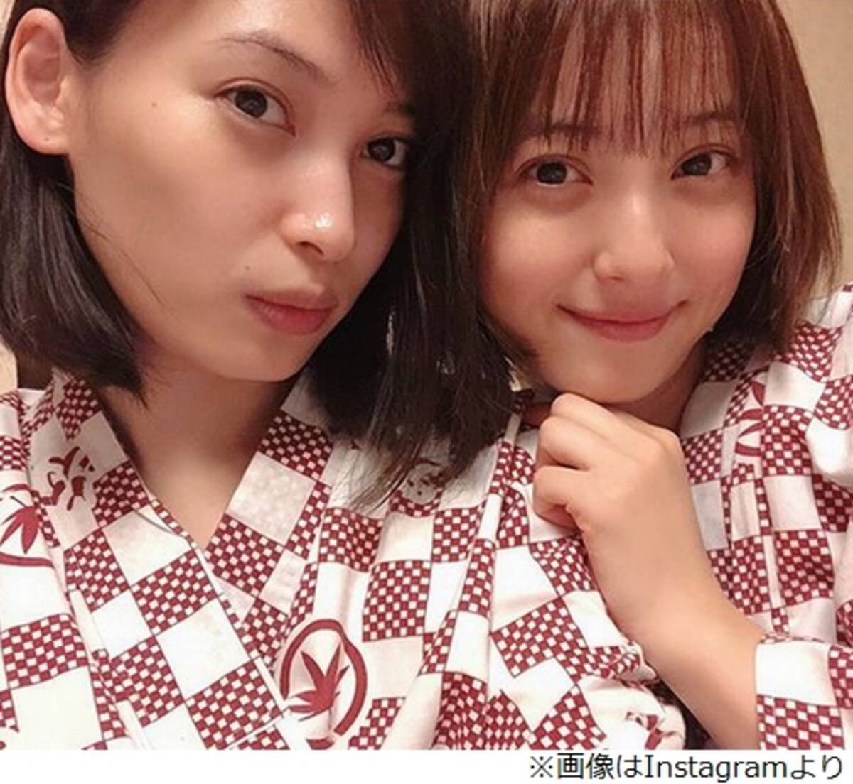 佐々木希 大政絢 浴衣2ショット に絶賛 19年6月11日 エキサイトニュース