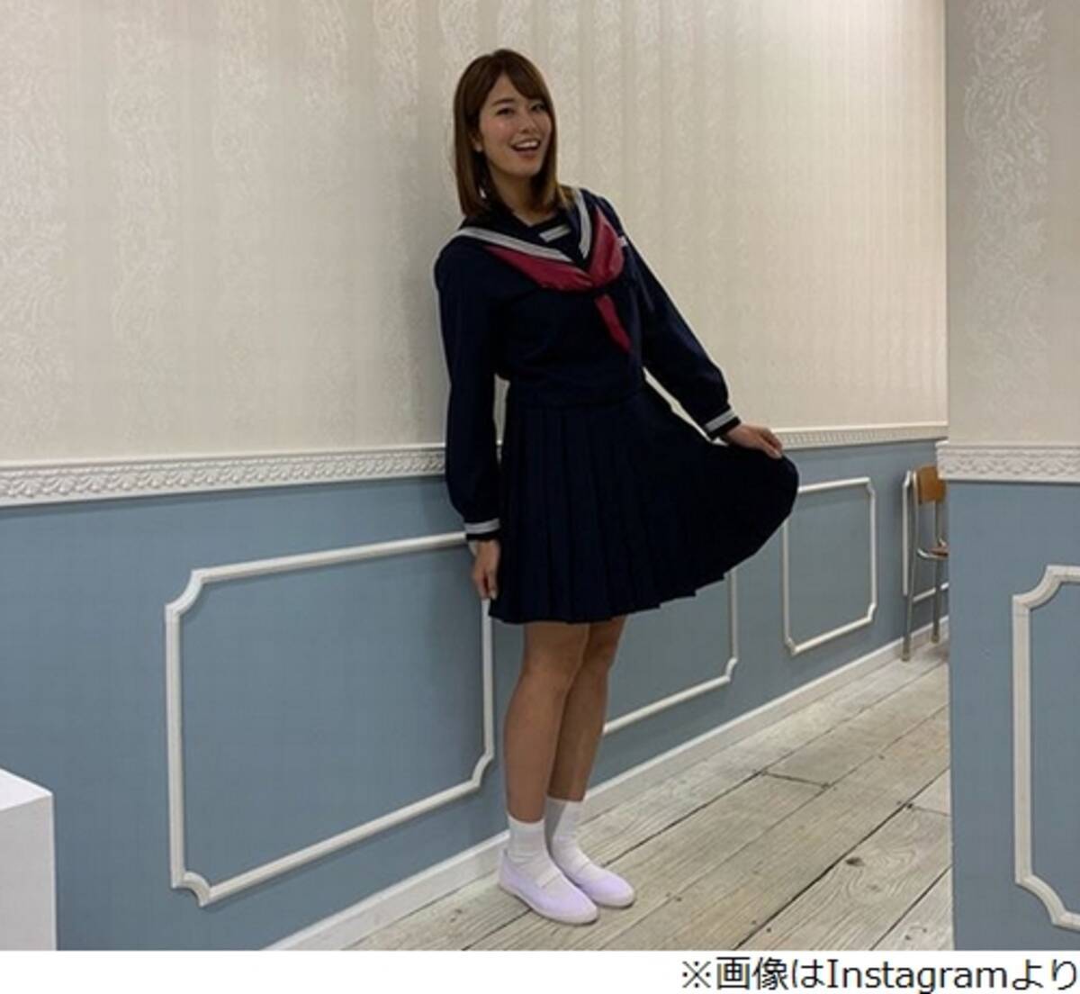 稲村亜美のセーラー服姿に かわいい 大好き 19年9月27日 エキサイトニュース