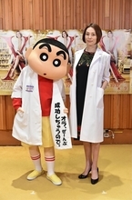 米倉涼子「クレしん×ドクターX」でアニメ声優初挑戦