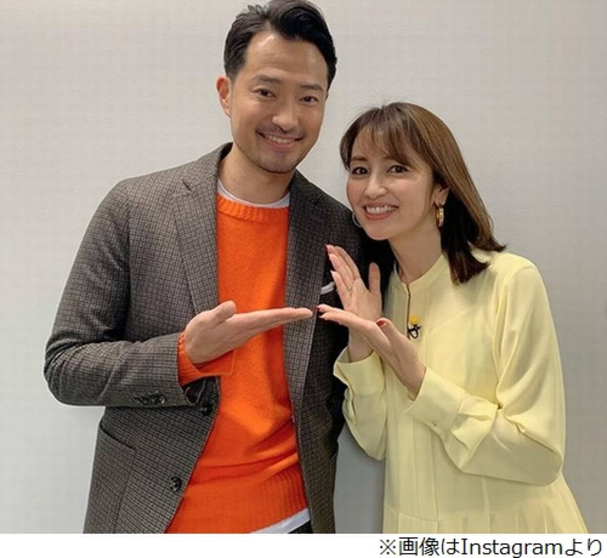 矢田亜希子 前川泰之と再会しインスタに2ショット 逃亡弁護士 以来10年ぶりか エキサイトニュース