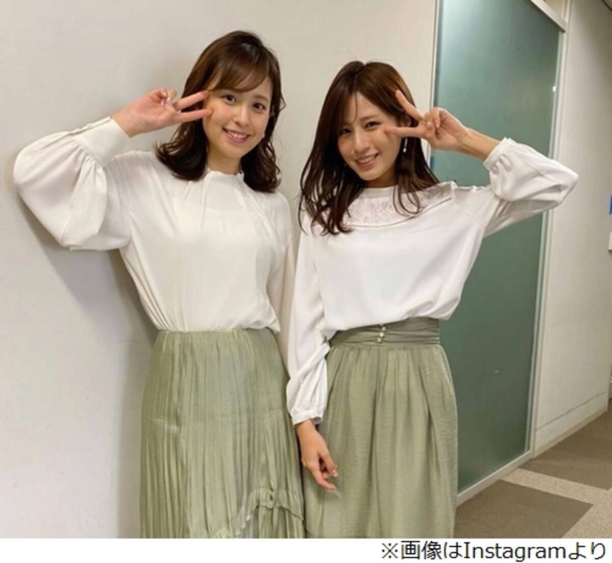 フジ久慈アナ 堤アナと ほぼ同じ衣装 に二度見 年3月29日 エキサイトニュース