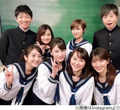 Tbs女子アナ6人 セーラー服姿 で集合 年3月29日 エキサイトニュース