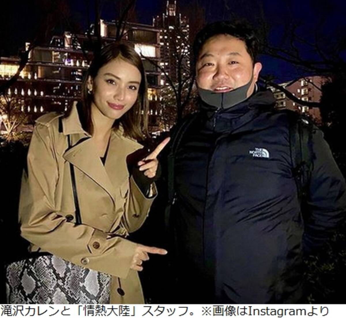 滝沢カレン 自身出演の情熱大陸 何十回見た 年4月5日 エキサイトニュース