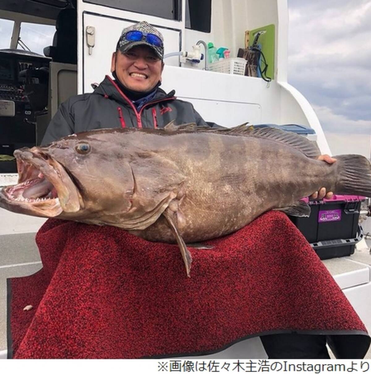 釣り人 大魔神 佐々木 35kgの巨大クエ一本釣り 年11月28日 エキサイトニュース