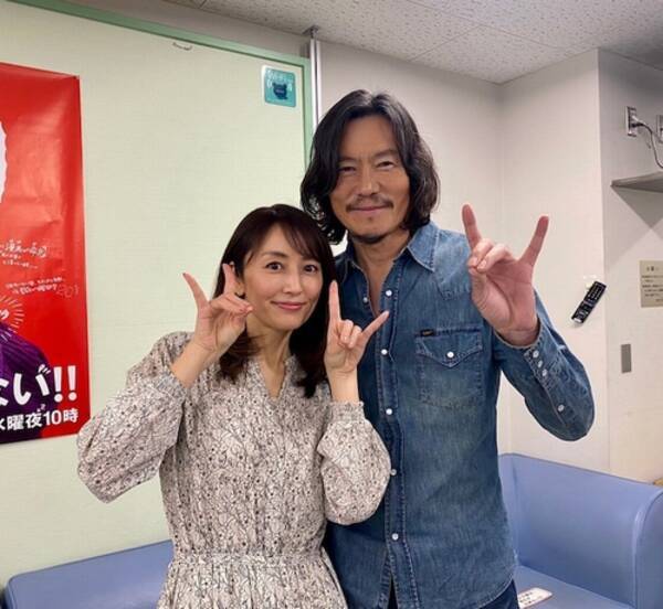 矢田亜希子 豊川悦司が26年ぶり 息ぴったり2ショット 21年3月7日 エキサイトニュース