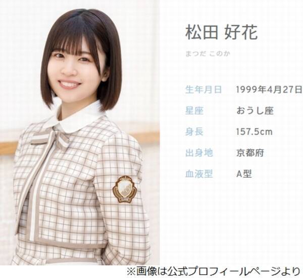 日向坂46 松田好花が3度大号泣 一生分の涙が 21年9月2日 エキサイトニュース