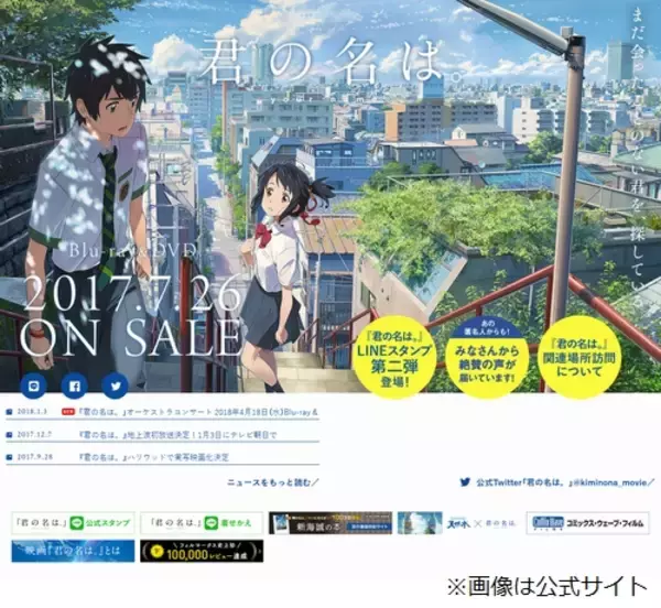 「君の名は。」プロデューサー逮捕に新海誠監督が胸中「とても大きなショック」