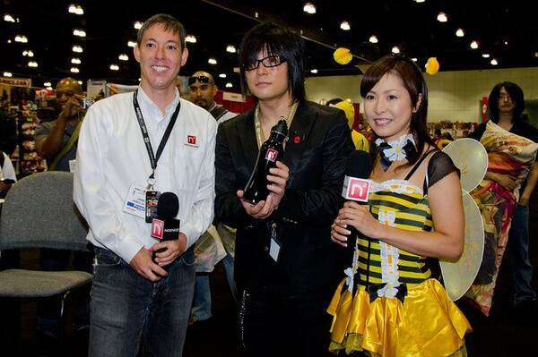 ニコ動ブースに声優 森川智之ら登場 アメリカ Anime Expo 11 11年7月6日 エキサイトニュース