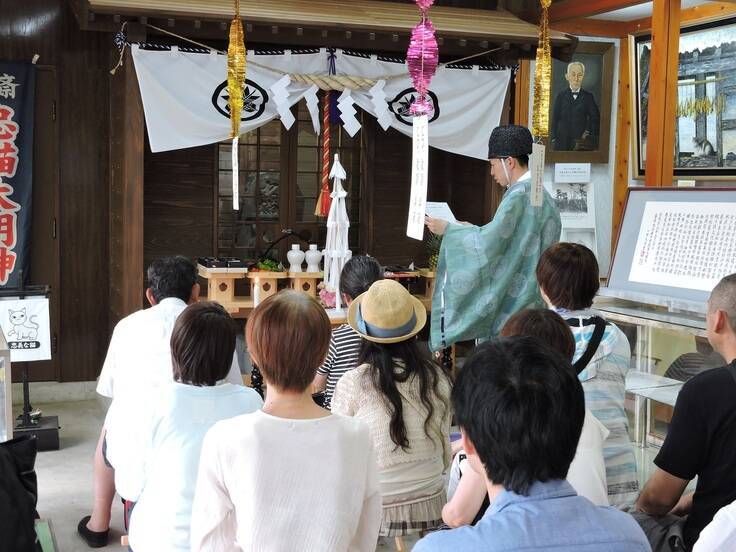 猫の健康祈願と供養の場となる「猫の杜」を目指し、秋田の忠猫神社が支援募集中