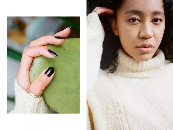 「「分断のシンボルにはなりたくない」モデル・中山理名が褐色の肌・カールヘアの自分の“ソフトなイメージ”を発信する理由」の画像