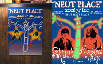 Skaai、Flowerboi Takeが出演。BLUE NOTE PLACEとNEUT Magazineによるコラボイベント「NEUT PLACE」が初開催