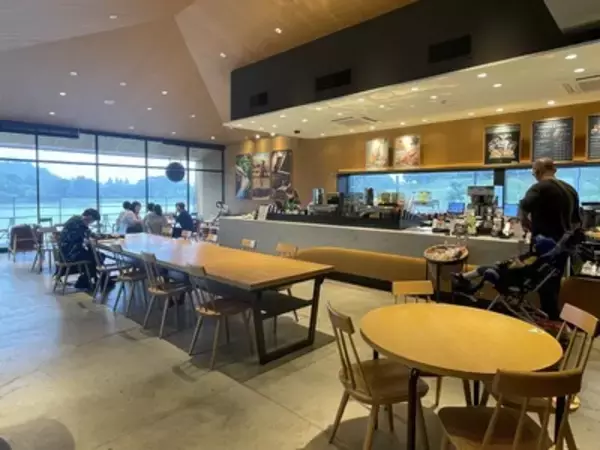 「愛知・豊田市「鞍ヶ池公園」のスタバ、絶景と雨でも楽しめるポイント」の画像