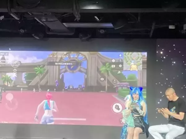 「声優の東雲はるがゲーム実況 スマホ「nubia Neo 5 GT」新発売 ZETジャパン」の画像