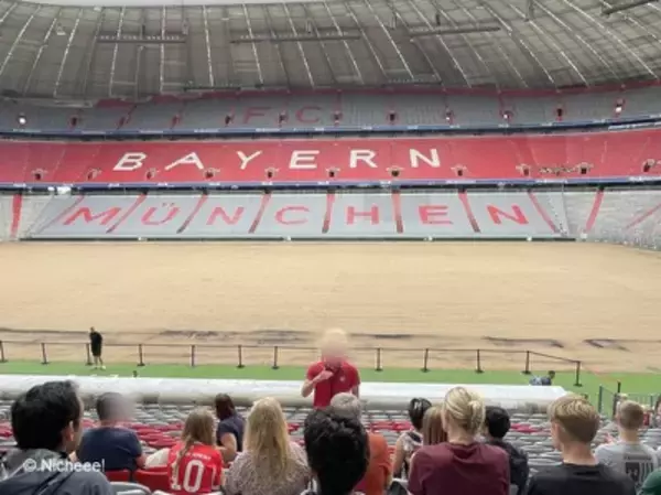 「【ドイツ】 世界の強豪「FCバイエルン・ミュンヘン」スタジアムツアーに参加してみた 【現地レポ】」の画像