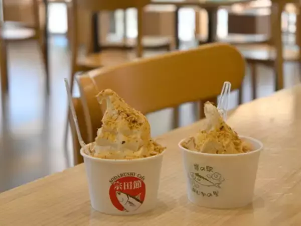 【高知】「宗田節」とソフトクリームが異色コラボ、道の駅限定その味いかに