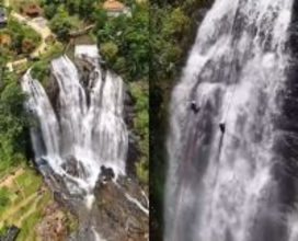 激流に打たれながら約50メートル降下！東南アジアのナイアガラ「チコンダン滝」