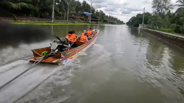 タイ名物の魔改造ボートで水上を駆け抜ける？爆速ジェットボート体験ツアー