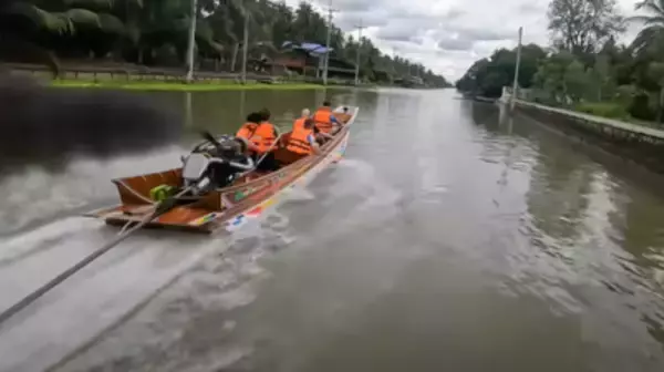 タイ名物の魔改造ボートで水上を駆け抜ける？爆速ジェットボート体験ツアー