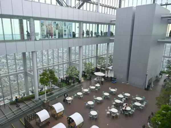 「大阪・あべのハルカス「地上300m」の絶景とバーベキュー、女子会向けメニューも新登場」の画像