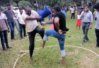 片足でシバキ合うコッタポーラの進化系？片足コッタポーラ