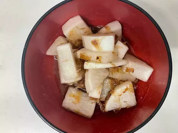 「【リュウジレシピ】大根大量消費！中はジュワッで外はカリサクッな「無限大根唐揚げ」作ってみた♪」の画像