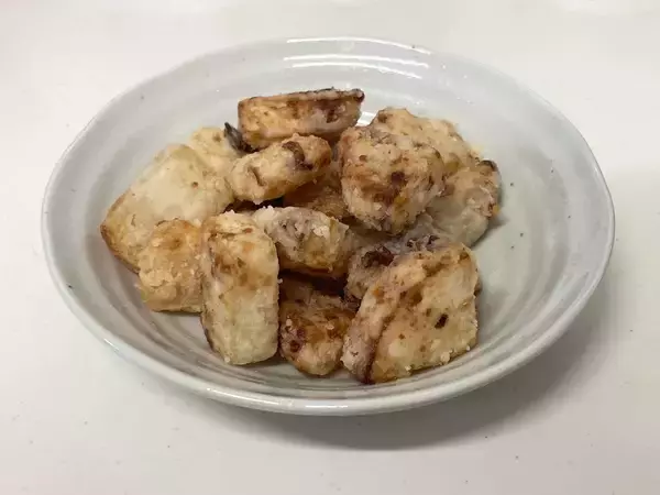 「【リュウジレシピ】大根大量消費！中はジュワッで外はカリサクッな「無限大根唐揚げ」作ってみた♪」の画像