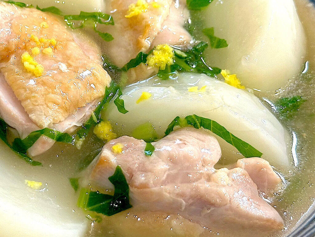 【かぶの煮物はもう飽きた】鶏肉との究極マリアージュで「塩あんかけ」作ろう！昆布だし風味にゆず香る料亭風♡