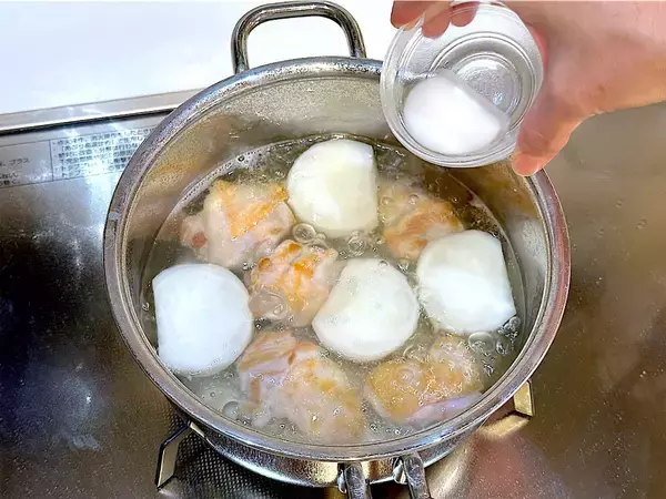 「【かぶの煮物はもう飽きた】鶏肉との究極マリアージュで「塩あんかけ」作ろう！昆布だし風味にゆず香る料亭風♡」の画像