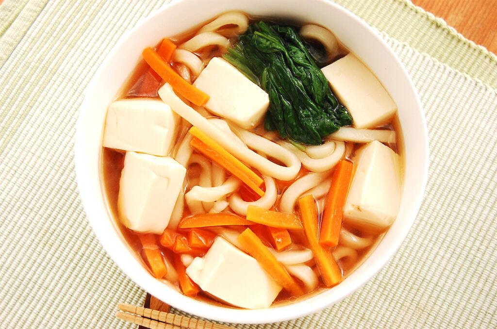 【喉が痛い時の救世主】やさしさ全振り「けんちんうどん」作ってみた♪数滴のゴマ油で心震える風味に♡