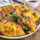 「【献立考えるのメンドイあなたへ…】一皿で全おかず完成♪野菜マシマシ「スパニッシュオムレツ」作ってみた！」の画像4