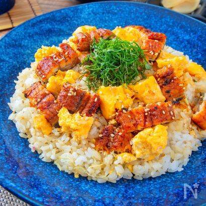 【うなぎ1/2枚で料亭級】ふわっと卵と薬味が粋な「うなぎと玉子の混ぜご飯」作ってみた！