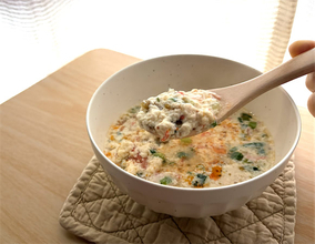 【話題の台湾朝ごはん】胃腸にやさしい豆乳スープ「シェントウジャン」作ってみた！豆乳が固まって食べ応えも♪