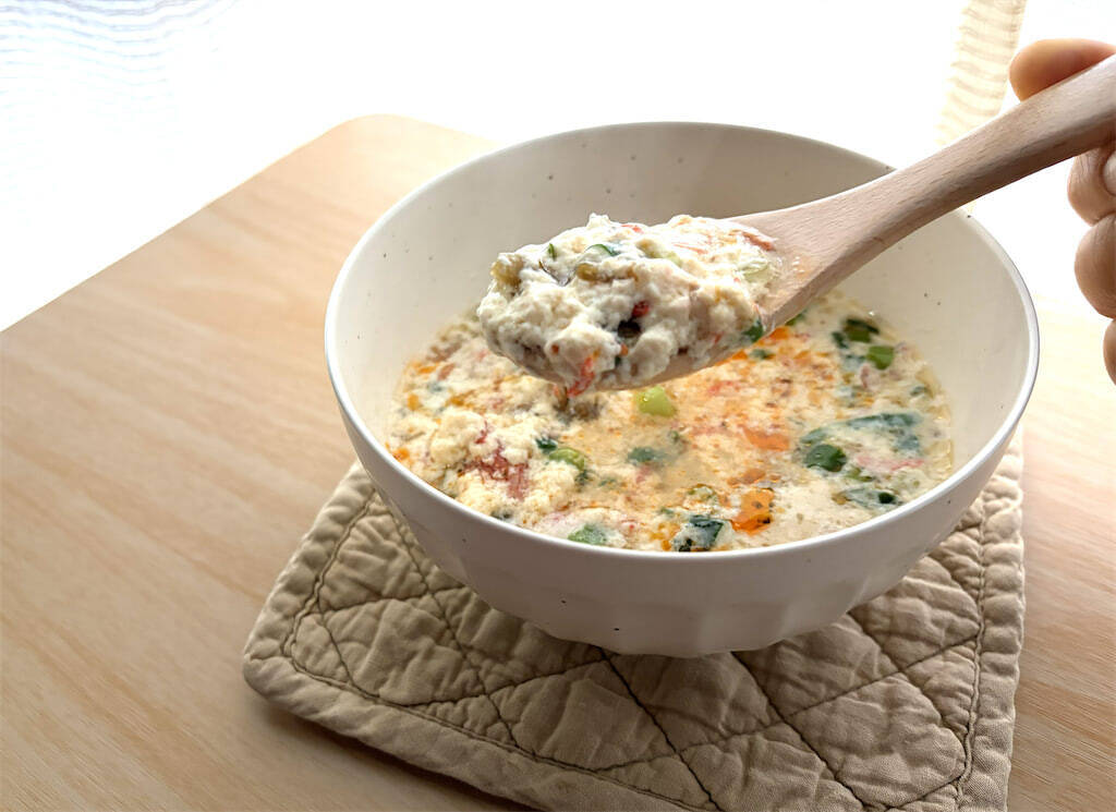 【話題の台湾朝ごはん】胃腸にやさしい豆乳スープ「シェントウジャン」作ってみた！豆乳が固まって食べ応えも♪