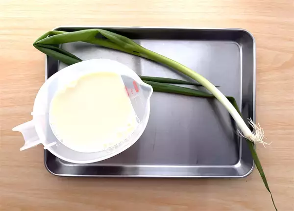 「【話題の台湾朝ごはん】胃腸にやさしい豆乳スープ「シェントウジャン」作ってみた！豆乳が固まって食べ応えも♪」の画像