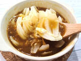 「新玉ねぎ1個使ってスープ作ろっ♡レンジで簡単！カレー味とコンソメ味の「とろ～り新玉スープ」に挑戦♪」の画像8