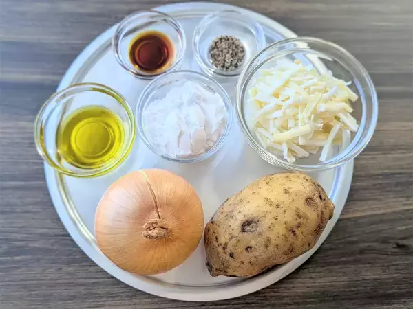「【玉ねぎ×じゃがいも】でシャキホク食感♡な「爆速チーズ焼き」作ろう！旨さの秘訣は…材料の黄金比【農家直伝】」の画像