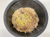「【炊飯器レシピ】牛肉をもみ込んで作る「牛肉タレ」をお米に吸わせて！「牛肉の炊き込みご飯」作ってみた」の画像8