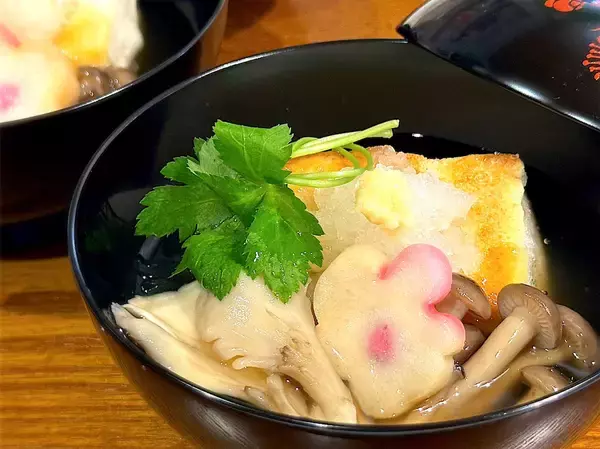 「【切り餅消費】油で揚げて「揚げ餅あんかけ」作ろう！カリ、もち、トロ～ンな食感3変化♡きのこ出汁も染みる～」の画像