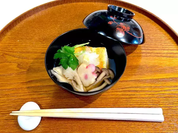 「【切り餅消費】油で揚げて「揚げ餅あんかけ」作ろう！カリ、もち、トロ～ンな食感3変化♡きのこ出汁も染みる～」の画像