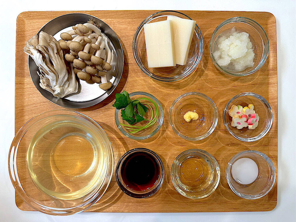 【切り餅消費】油で揚げて「揚げ餅あんかけ」作ろう！カリ、もち、トロ～ンな食感3変化♡きのこ出汁も染みる～