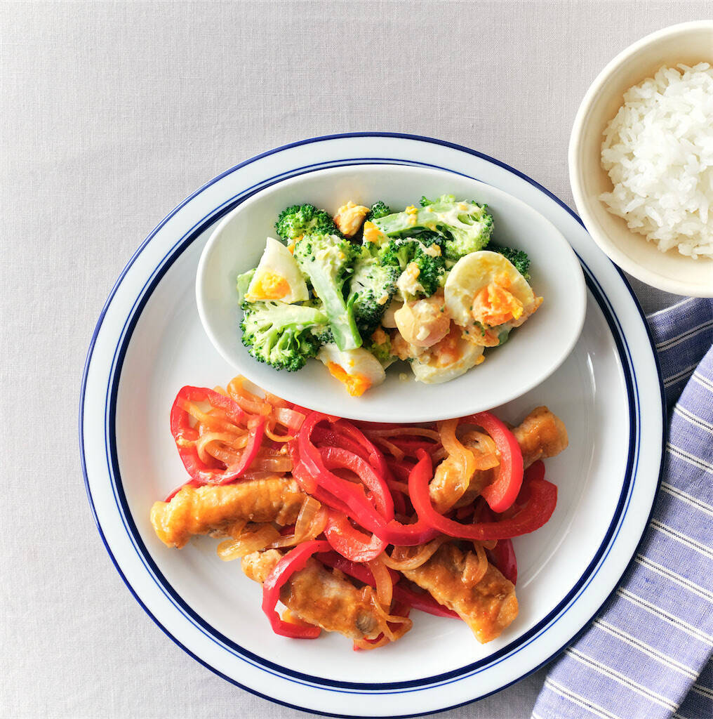 【たんぱく質不足が夏バテを呼ぶ!?】疲れリセット食材てんこ盛り♪「豚肉のソテーと卵マヨサラダ」作ろう！