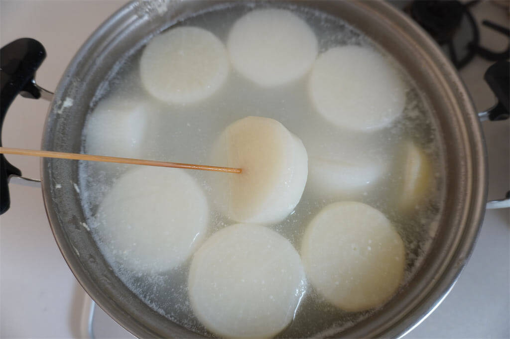 【丸ごと1本使い切り】極上な「大根のあんかけ」作ってみた！面取り＆米のとぎ汁がヒケツ♪【農家直伝】