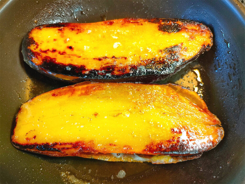 【鳥羽レシピ】ミシュランシェフの焼き芋アレンジ！なんと「ステーキ」に！香ばしくてトロトロ甘～くて最高♡