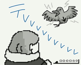 【本当にあった怖い話？】カラスに襲われた漫画家が取った「とんでもない」行動とは…【momoの漫画】