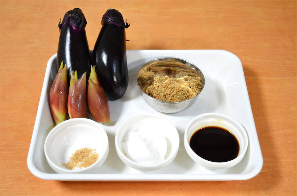 【無限副菜】なすのゴマ和えに「みょうが」を足すだけ！爽やかさ＆香ばし度100倍になった件【ゴマ和え2.0】