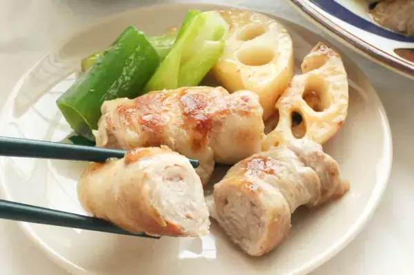 「【揚げない酢豚】豚バラ薄切りを丸めてガッツリ「かたまり肉」に♪ボリューム満点なのにほろっと軽やか～」の画像