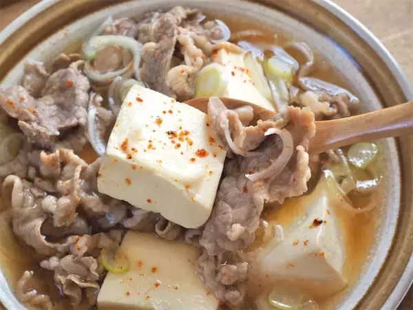 「【だしパックで煮るだけ】超簡単＆時短「肉吸い」作ってみた！染みるスープとハフハフ豆腐で年越せる♪」の画像