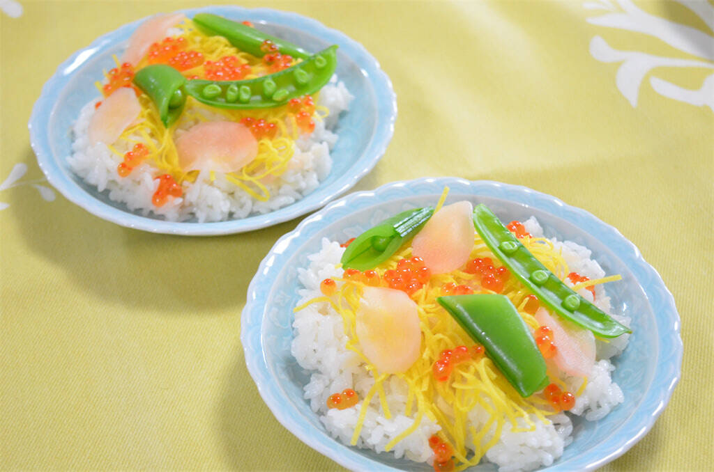 【自家製新しょうがの甘酢漬け】で「ちらしずし」作ってみた！まるで食べるお花畑♡甘酸っぱ旨さが絶妙♪